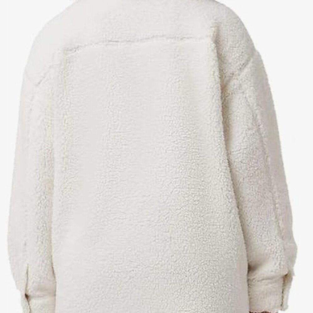 NWT 32 Degrees Heat Sherpa “Shacket” Tan/Cream – XL/XXL - Picture 4 of 14